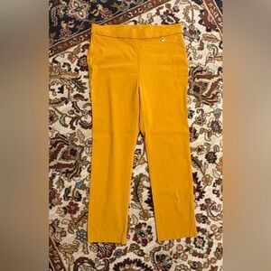Rafaella Mustard Golden Slim Pants